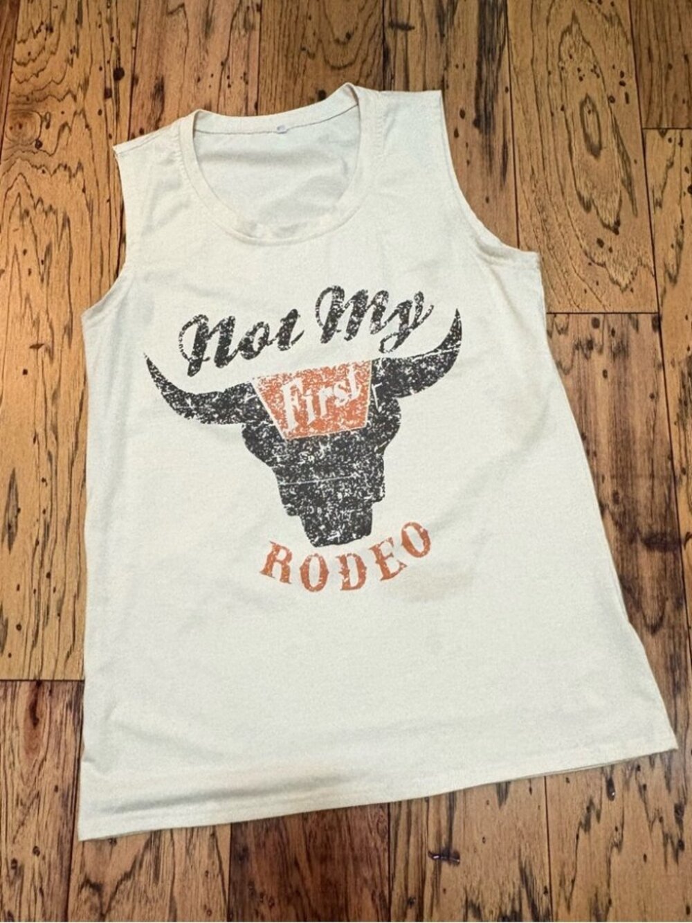 Not My First Rodeo Tank Top Size Small - Picture 3 of 3